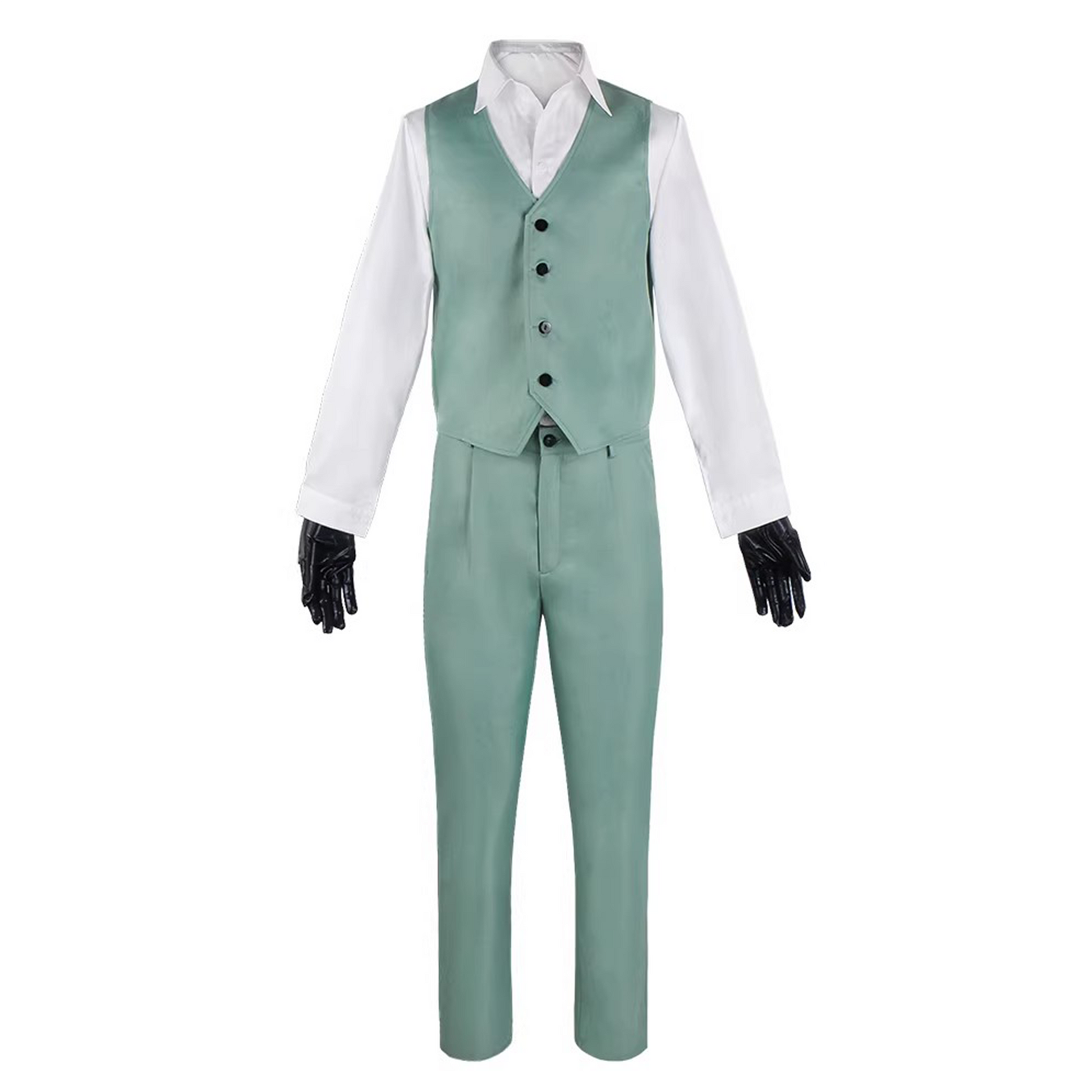 Spy x Family Loid Forger Cosplay Suit – Cyan Outfit with Coat, Vest & Accessories SF003 party X party