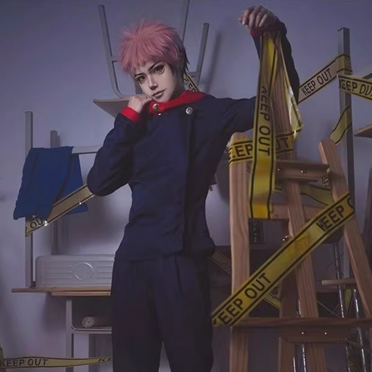 Jujutsu Kaisen Cosplay Costumes - Black | Yuji Itadori J013 party X party