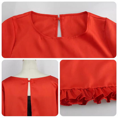 Spy x Family Yor Forger Cosplay Outfit – Red Thorn Princess Set with Corset & Tights SF007 party X party