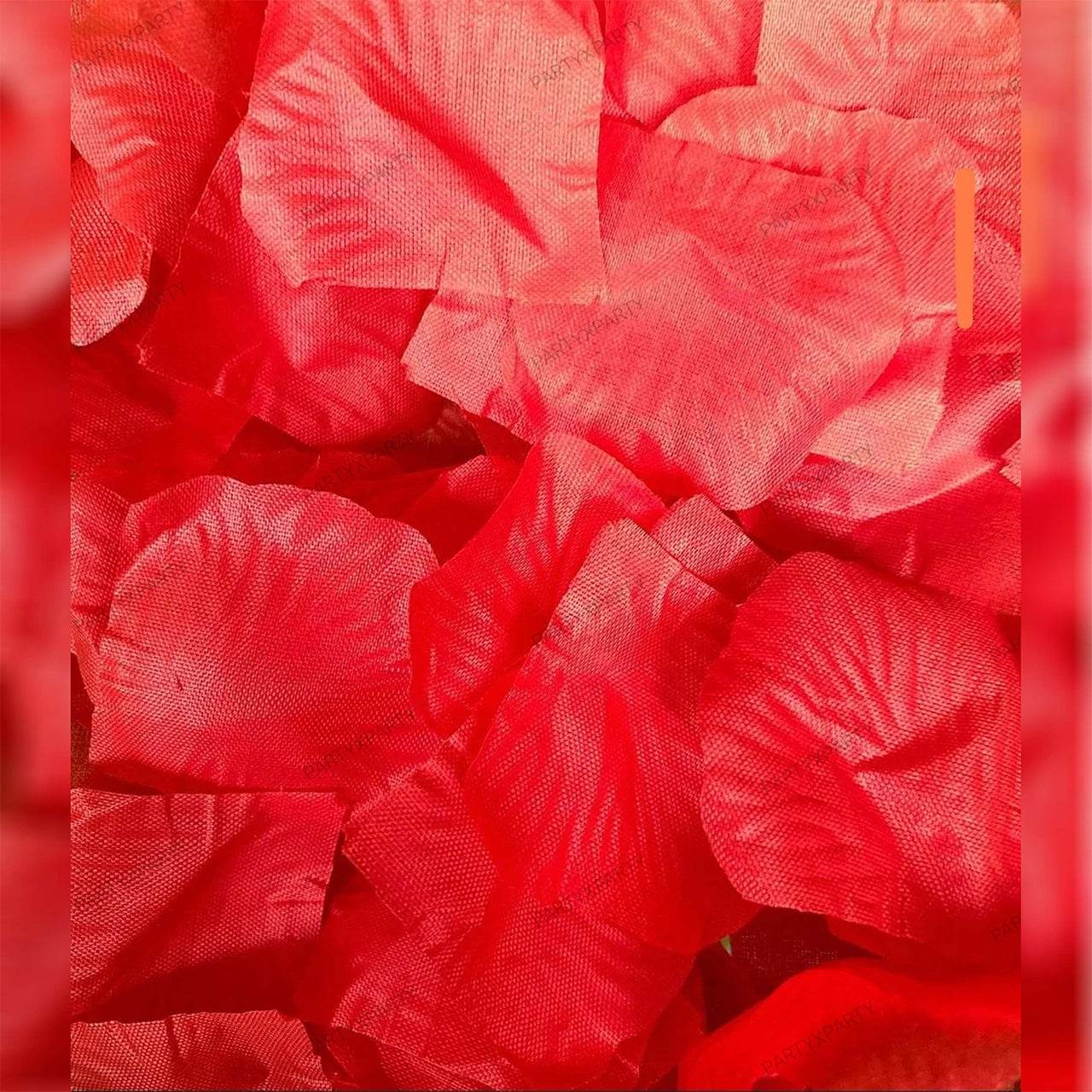 Imitation flower petals couple anniversary birthday heart romantic decoration gift decoration red - party X party