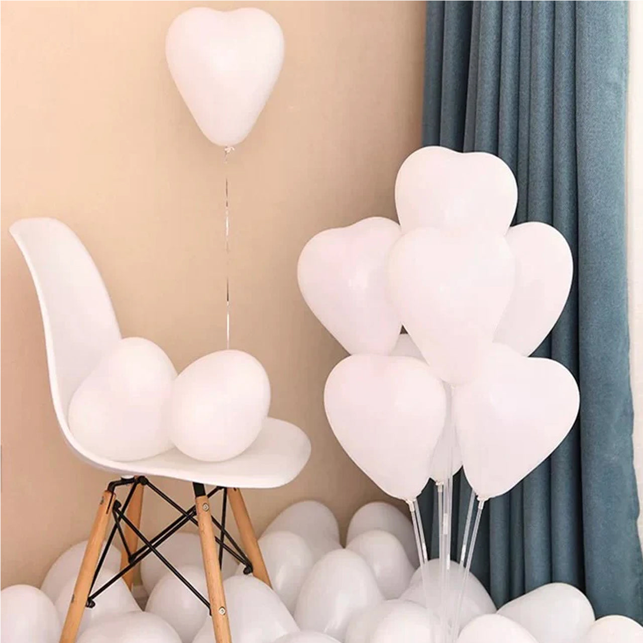 10-inch Macaron Heart Balloon Birthday Balloon Arrangement Decoration/B090