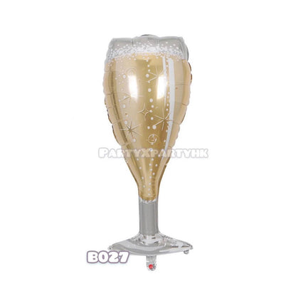 32″ Wine Bottle Foil Balloons 4 Styles