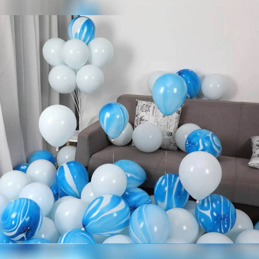 Agate Balloon Set Birthday Balloon Decoration (Blue) – B063-BEB003 - party X party