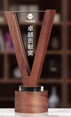 Wooden Trophy, Creative Trophy, Engravable – TR-835