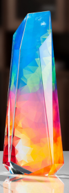 獎座 彩色水晶獎座 可自定顏色 水晶獎座TR-285