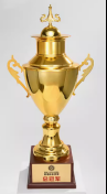 Engravable Metal Trophy | Creative Commemorative Award – TR-1520