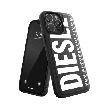 DIESEL - Moulded Case Core FW22 for iPhone 14 Pro Max Phone Case (blackwhite) 50259 – LP-243 - party X party