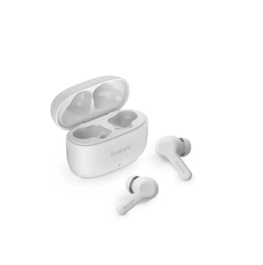 Philips TAT1109WT/00 10 mm True Wireless Earbuds – White LP‑120 | 24 h Battery, Dynamic Bass & IPX4 - party X party