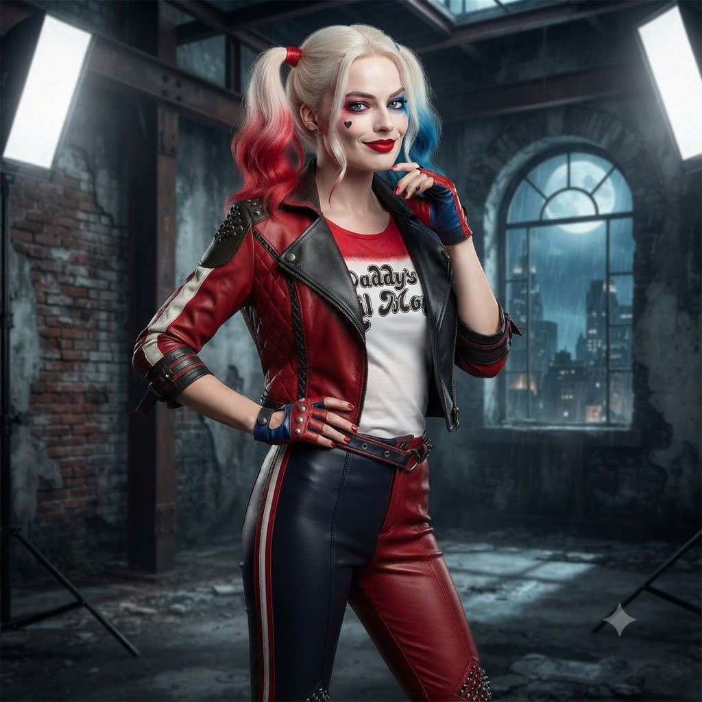 Harley Quinn Suicide Squad Cosplay Costume – Task Force X Movie Uniform | DC221 party X party