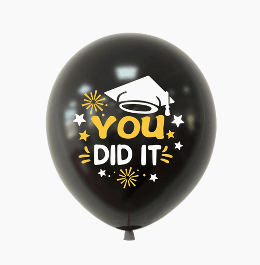 Graduation Season Theme 12-inch Printed Rubber Balloon Graduation Party Ceremony--B179 - party X party