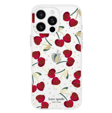 kate spade New York - iPhone 16 Pro Max Professional Protective Case - Cherry Dot KS054472 – LP-177 - party X party