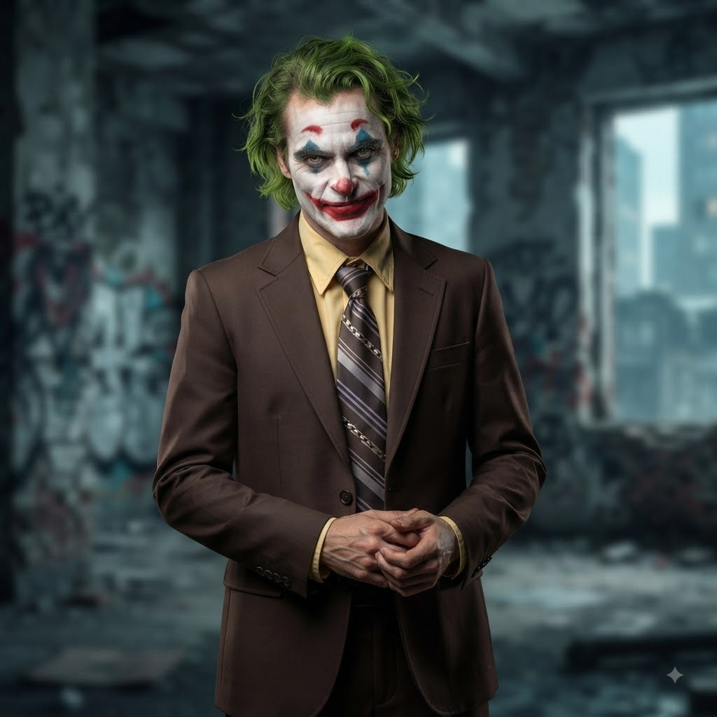 Joker 2 Folie à Deux Arthur Fleck Men’s Cosplay Suit Uniform Set | DC104