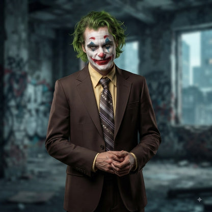 Joker 2 Folie à Deux Arthur Fleck Men’s Cosplay Suit Uniform Set | DC104
