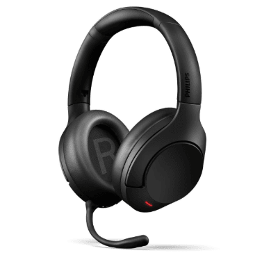 Philips TAH8507BK/00 Professional Noise‑Cancelling Wireless Headphones – Black LP‑137 | 55 h Battery, Detachable Boom Mic & Bluetooth Multipoint - party X party