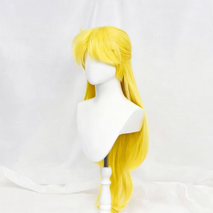 Sailor Moon Minako Aino Cosplay Wig – Long Blonde Styled Hair SM016 party X party