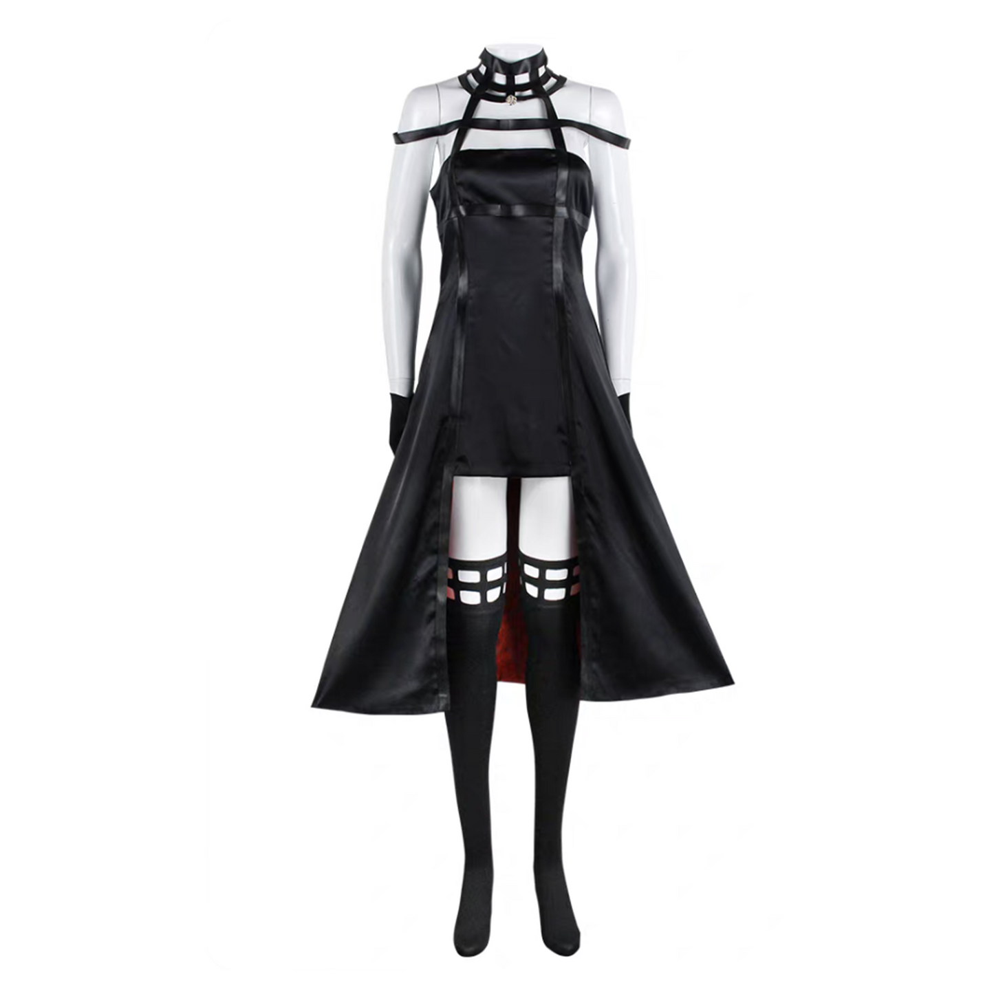 Spy x Family Yor Briar Cosplay Outfit – Black Dress Full Set with Gloves & Accessories SF002 party X party