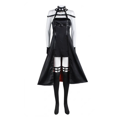 Spy x Family Yor Briar Cosplay Outfit – Black Dress Full Set with Gloves & Accessories SF002 party X party