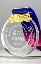 Medal Crystal Medal Commemorative Medal Creative Medal Engravable Fixed Size – TR-1150