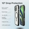 catalyst - Influence Phone Case for iPhone 16 Pro Max Pro MagSafe Compatible - Clear – LP-059 - party X party