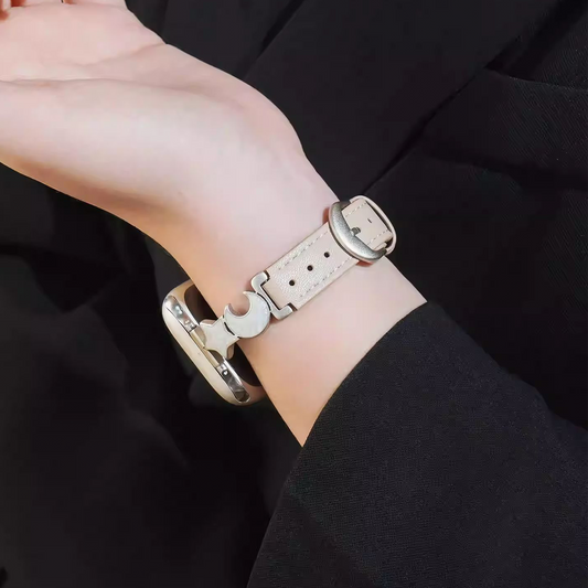 Apple Watch Women’s Summer Band – Leather &amp; Metal Sports Strap SW-23 party X party