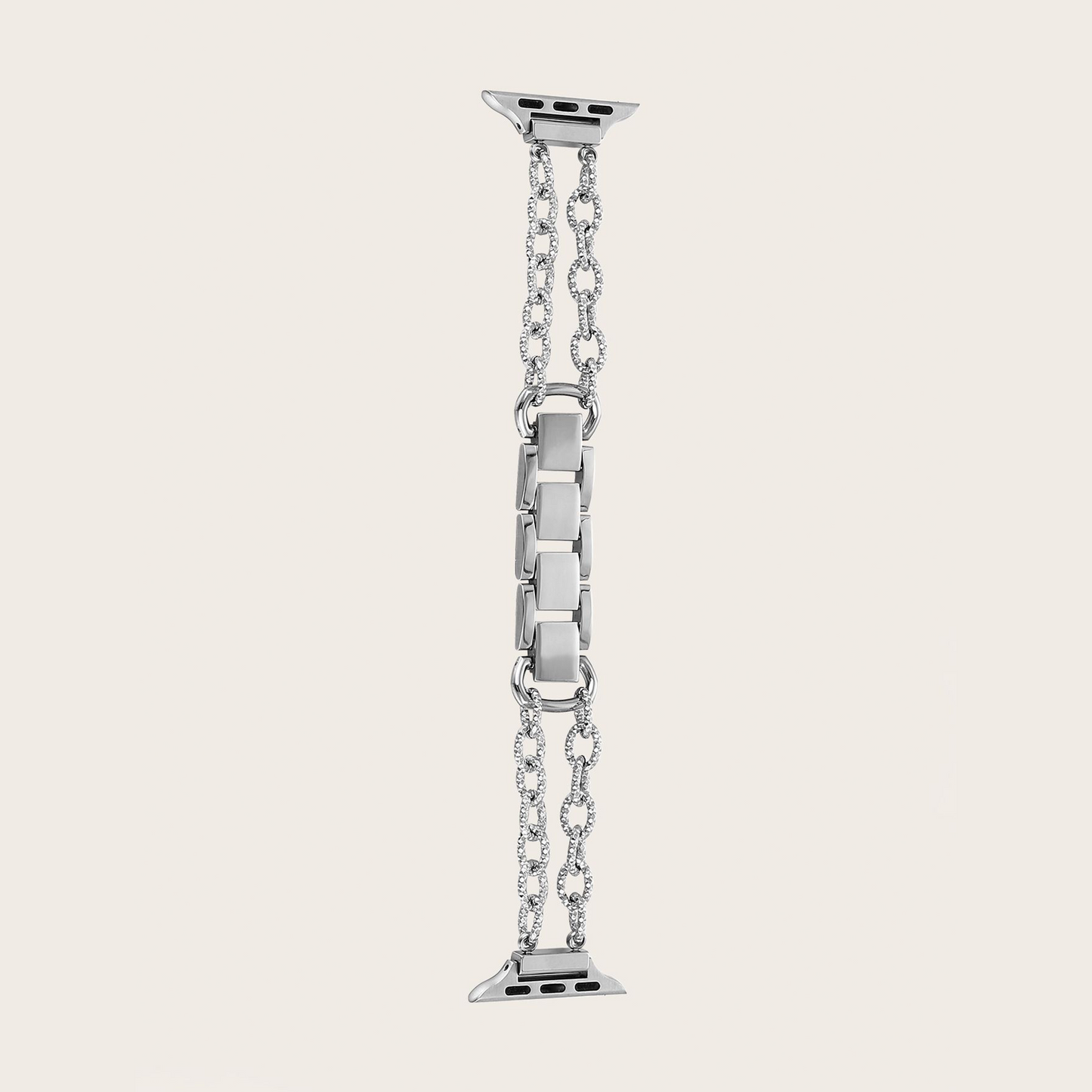 Apple Watch Stainless Steel Strap – Double Row Round Links SW-20 party X party