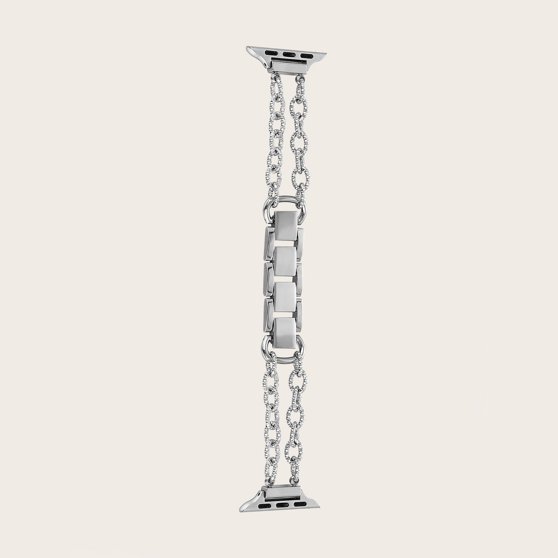 Apple Watch Stainless Steel Strap – Double Row Round Links SW-20 party X party