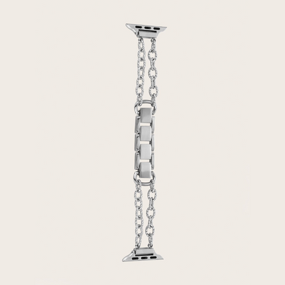 Apple Watch Stainless Steel Strap – Double Row Round Links SW-20 party X party