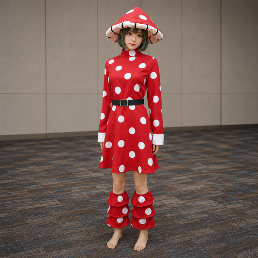 Kinoko Komori Cosplay Costume – My Hero Academia Season 5 Anime Halloween Carnival Outfit | UA002