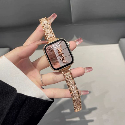 Apple Watch Strap – Full Diamond Luxury Metal Band SW-18 party X party