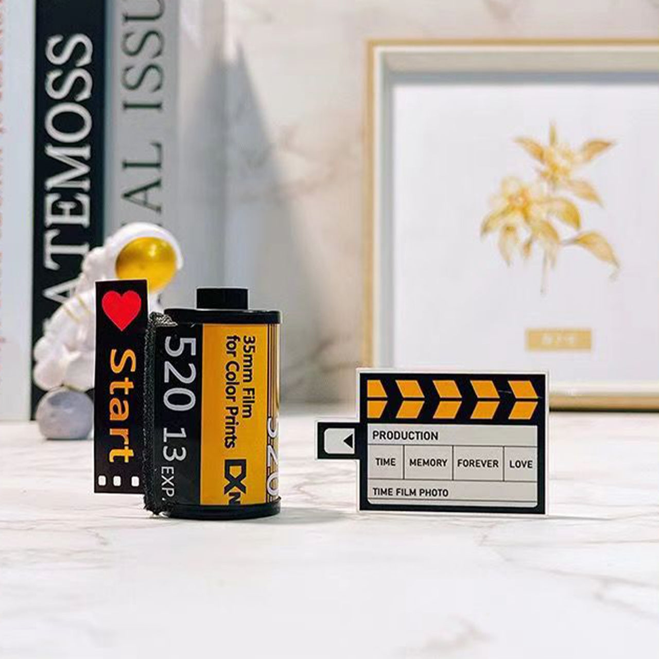 Customized Photo Film Roll Surprise Gift Box for Anniversaries and Birthdays- D-18 party X party