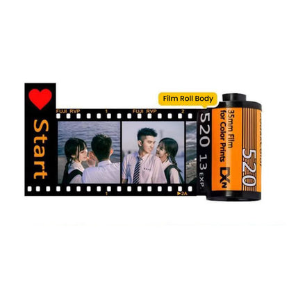 Customized Photo Film Roll Surprise Gift Box for Anniversaries and Birthdays- D-18 party X party
