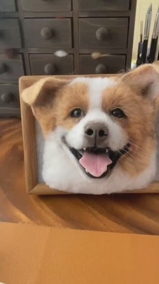 Pet Photo Frame Customized by Picture - Custom Pet Photo Frame CW01