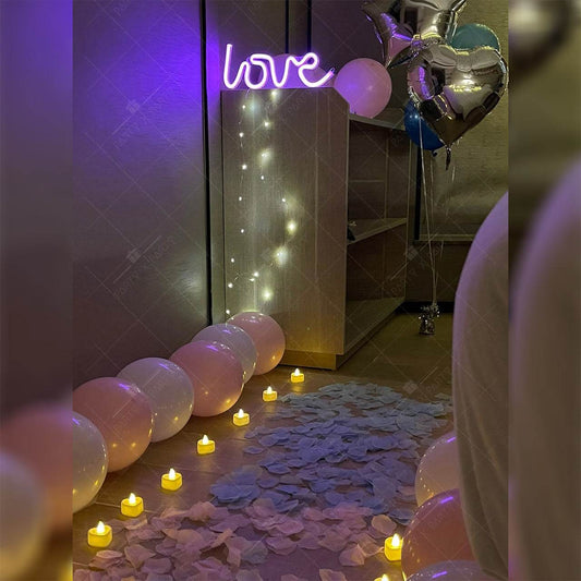 3D Big Heart Decoration Set Door-to-Door Decoration Service--H003