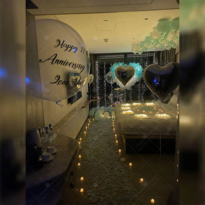 3D Large Heart Decorating Set On-site Decoration Service--H003 - party X party