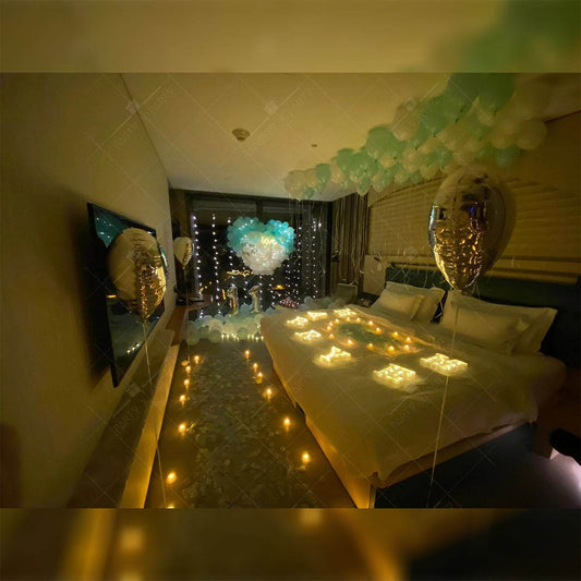 3D Large Heart Decorating Set On-site Decoration Service--H003