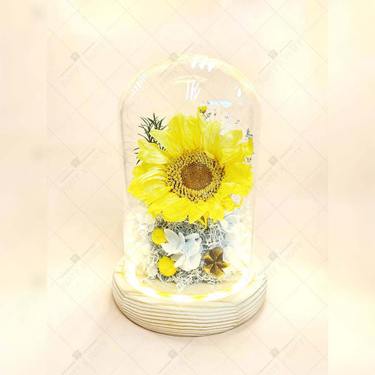 🌻🌻🌻永生花擺設(向日葵)🌻🌻🌻畢業裝飾禮物擺設--F10