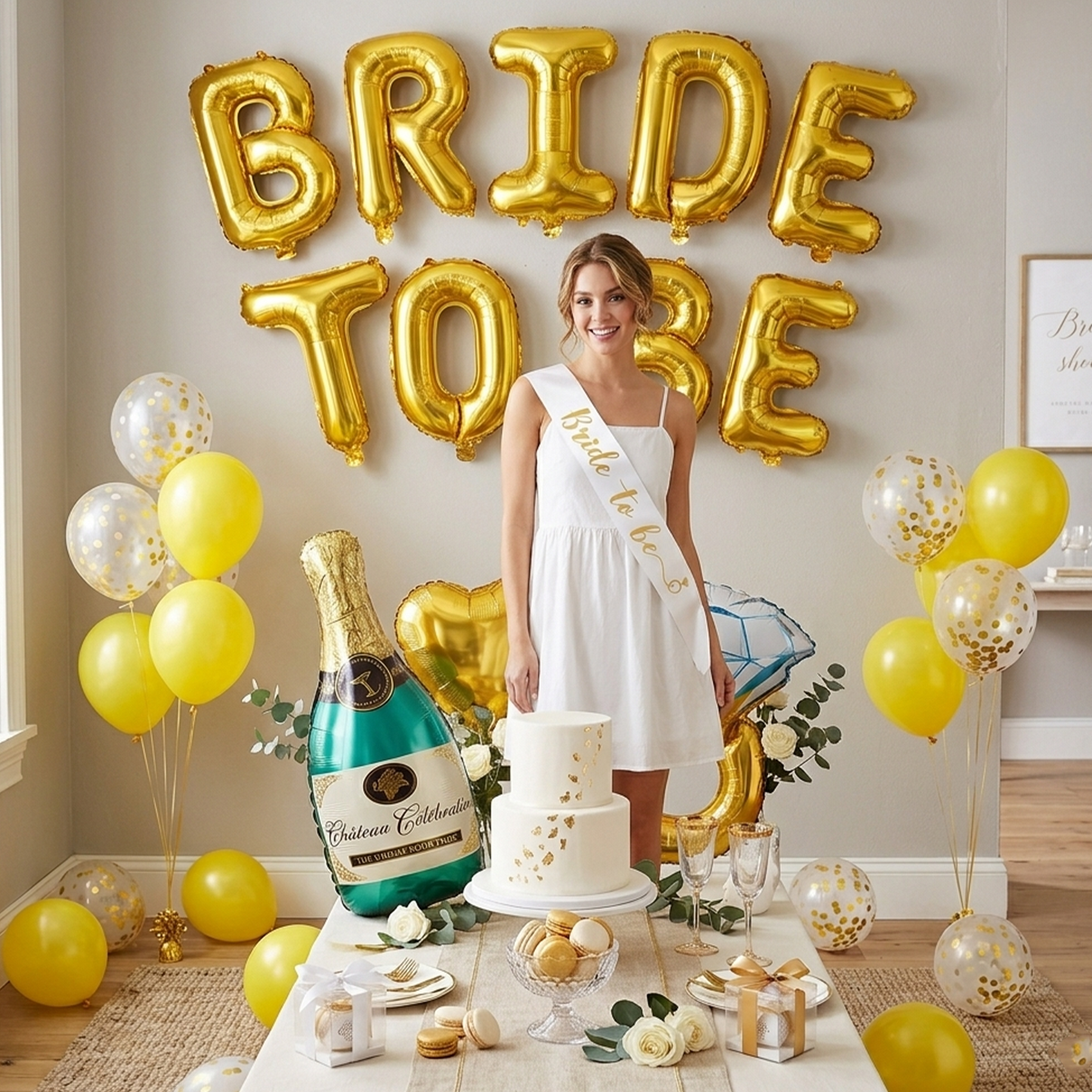 BRIDE TO BE Balloon Decoration Set – S140 party X party