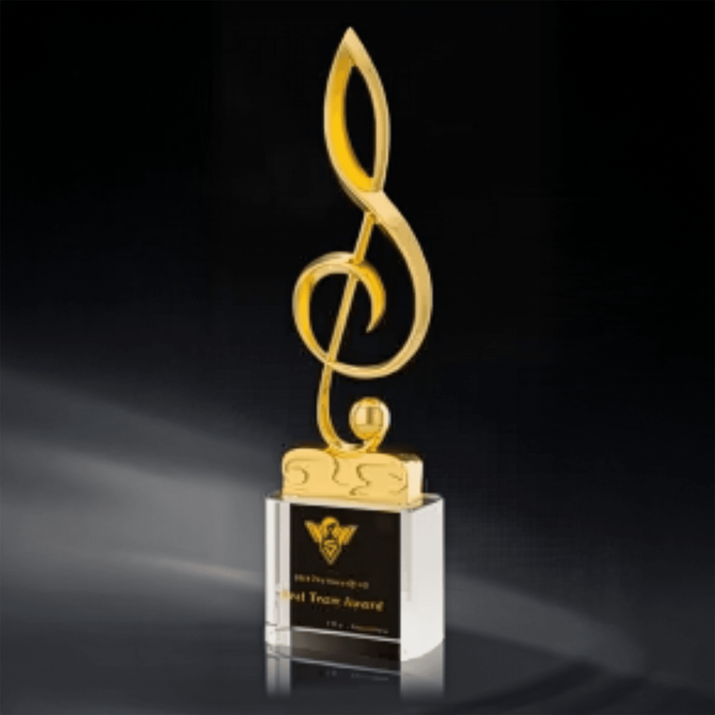 Metal Trophy Note Trophy Commemorative Trophy Creative Trophy Fixed Color Fixed Size Can Be Engraved – TR-1405 - party X party