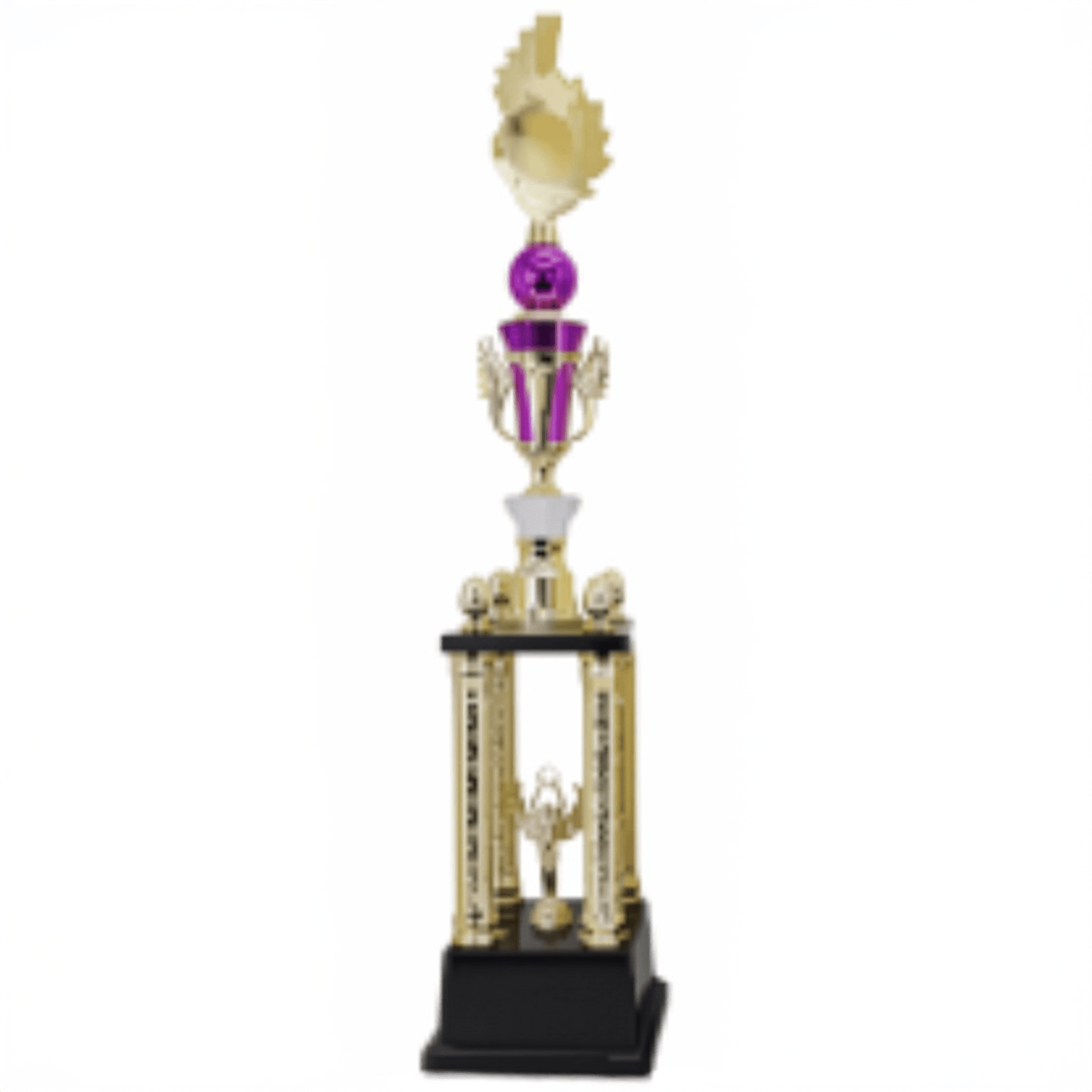 Engravable Metal Trophy | Creative Commemorative Award in Optional Sizes – TR-1465 - party X party