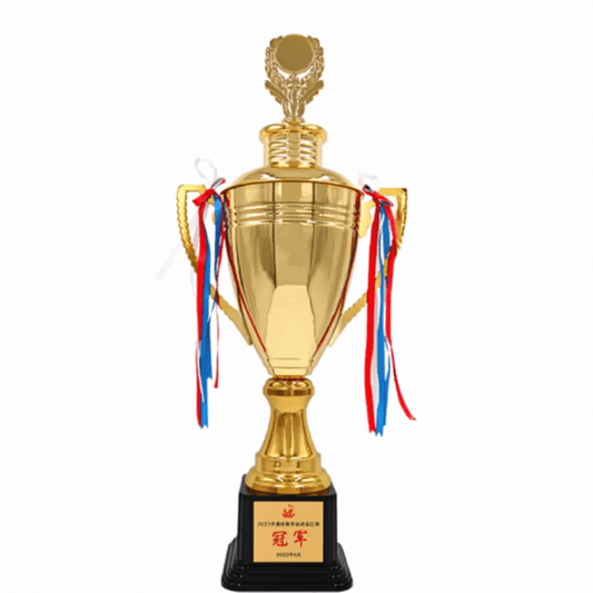 Engravable Metal Trophy | Creative Commemorative Award in Multiple Sizes – TR-1555 - party X party