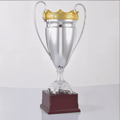 Engravable Metal Trophy | Creative Commemorative Award in Four Colors – TR-1610 - party X party