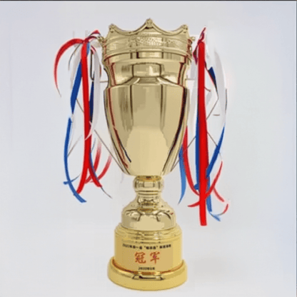 Engravable Metal Trophy | Creative Commemorative Award in Four Colors – TR-1615 - party X party