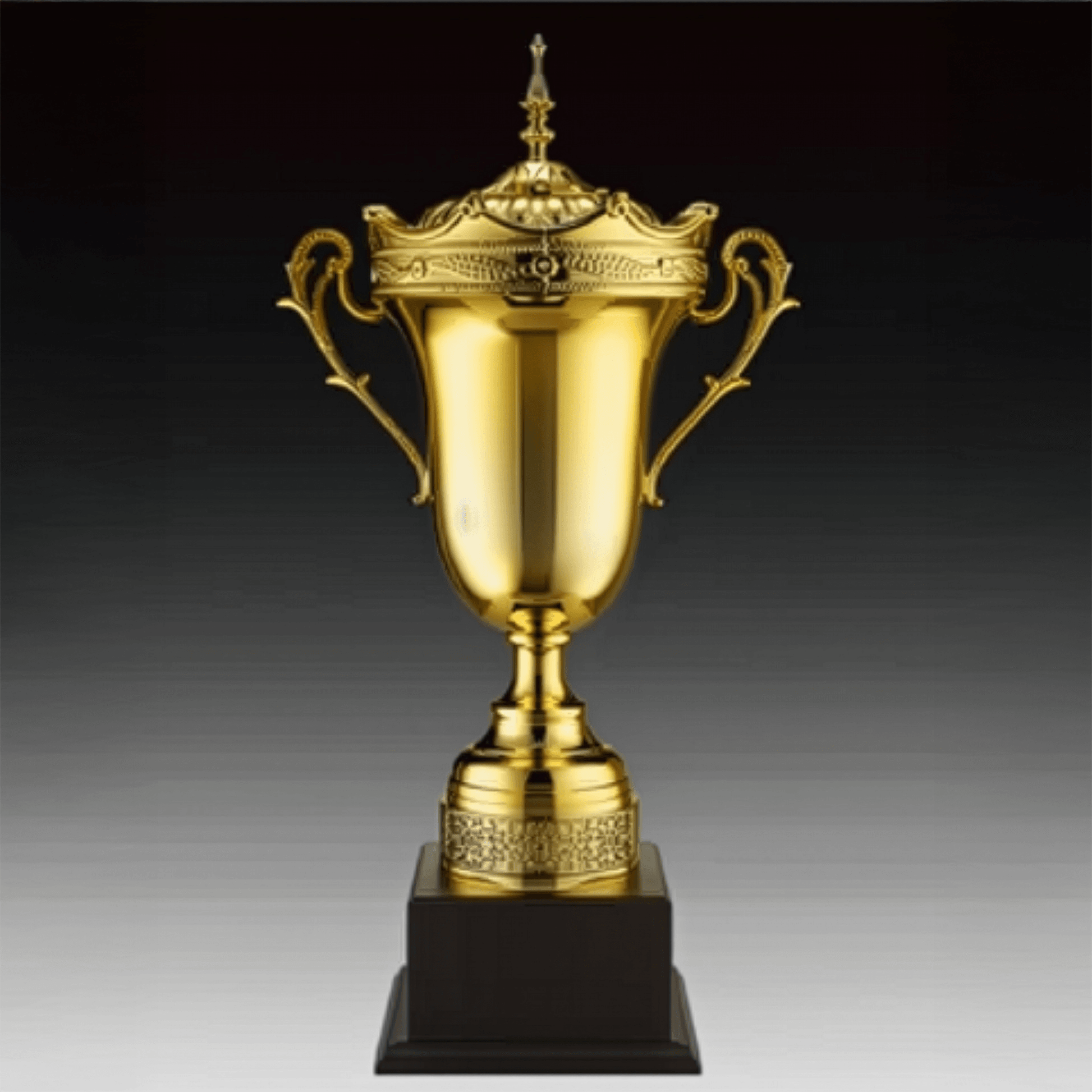 Engravable Metal Trophy | Creative Commemorative Award in Three Colors – TR-1630 - party X party