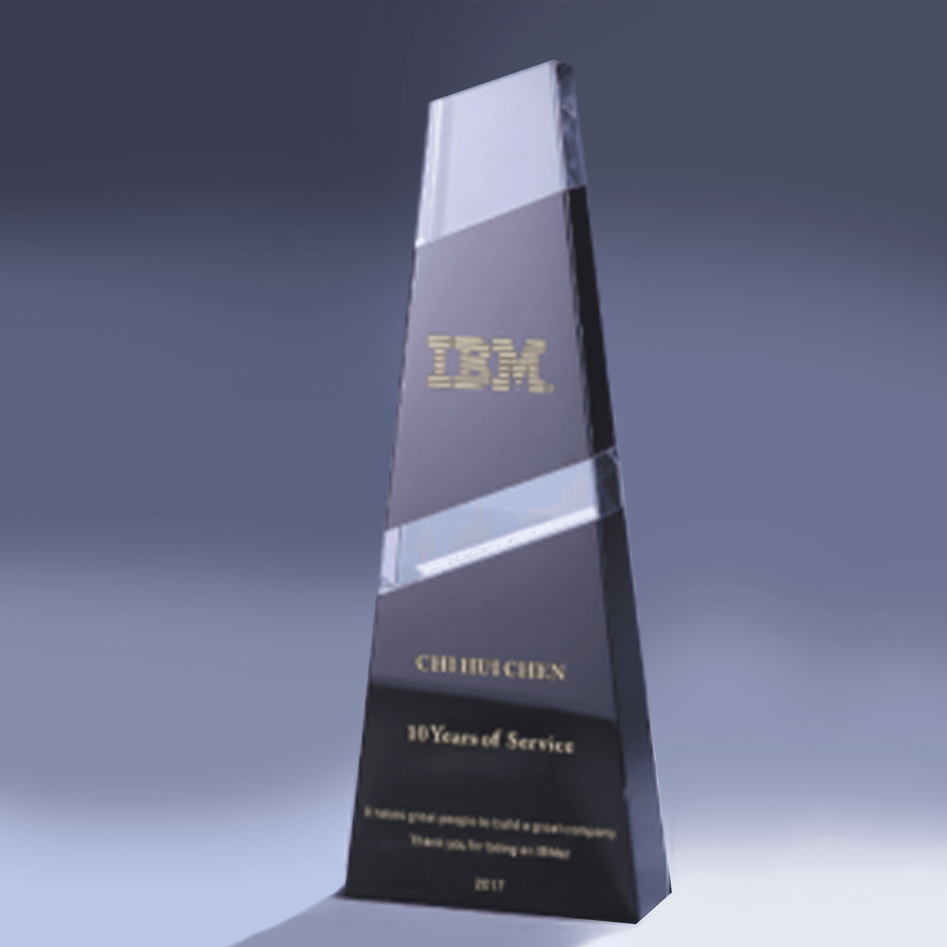 Crystal Trophy Memorial Trophy – TR-170 - party X party