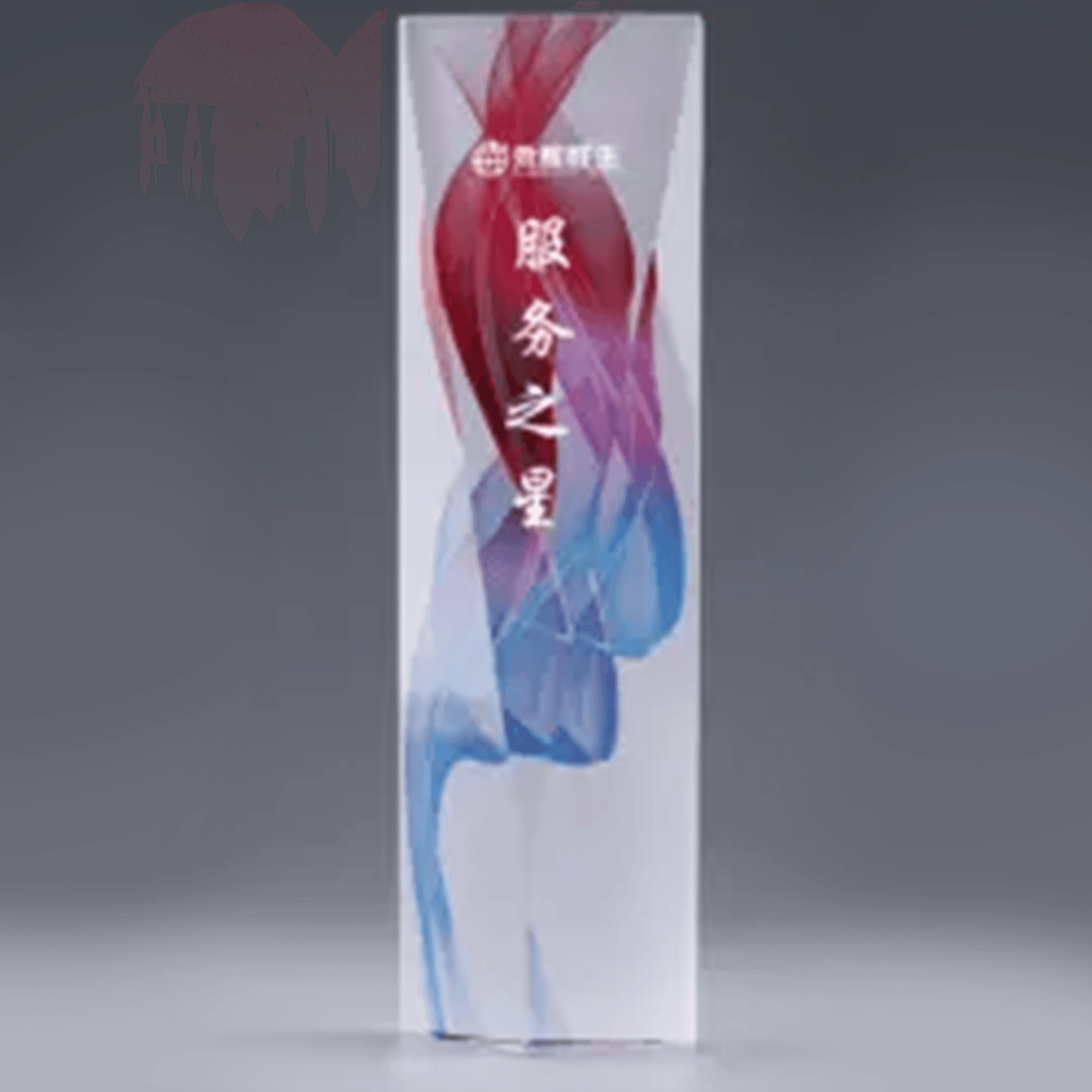 Crystal trophy Full crystal trophy – TR-235 - party X party