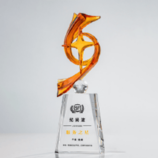 Crystal Trophy Creative Trophy Engravable – TR-530 - party X party