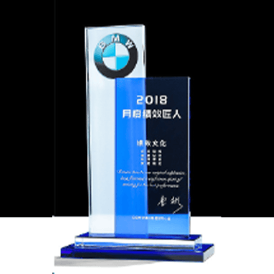Crystal Trophy Creative Trophy Engravable – TR-555 - party X party