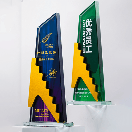 Crystal Trophy Creative Trophy Customizable Color Metal Three Colors Available – TR-615 - party X party