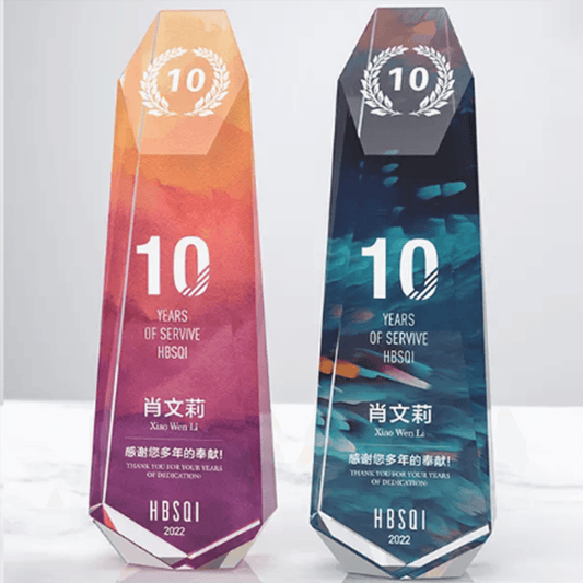 Crystal Trophy Creative Trophy Customizable Color – TR-630 - party X party