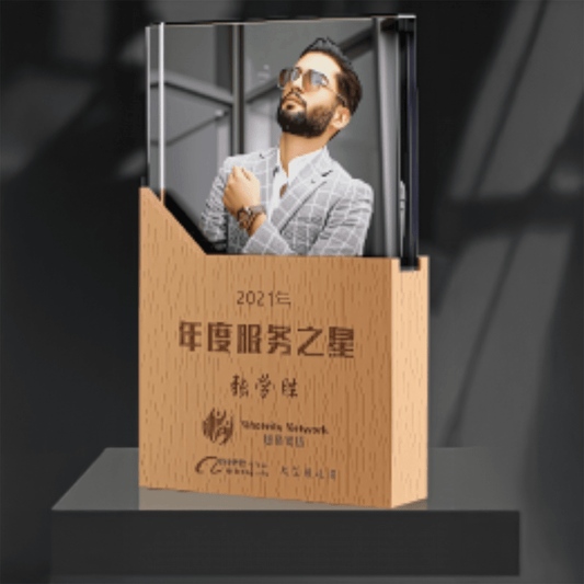 Wooden Trophy Creative Trophy – TR-815 - party X party